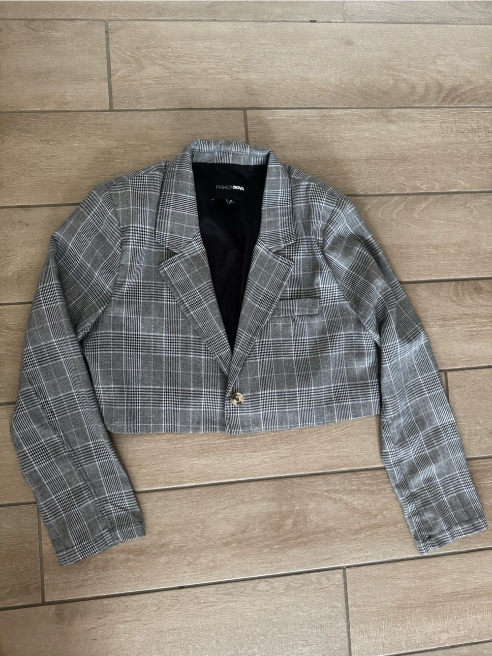 Gray Women's Blazer